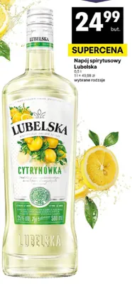Napój spirytusowy Lubelska Cytrynówka promocja w Delikatesy Centrum