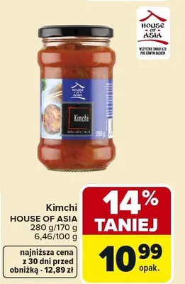 Kimchi House of Asia promocja w Carrefour Market
