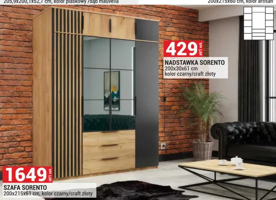 Nadstawka Sorento promocja w Merkury Market
