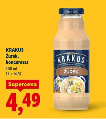 Żurek, koncentrat promocja w Lidl