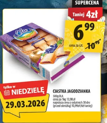 Ciastka jagodzianki promocja w Arhelan