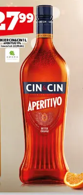 Likier Cin & Cin Aperitivo 11% promocja w TOPAZ