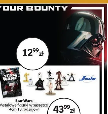 Metalowe figurki w saszetce Star Wars 4cm promocja w Dzień Dziecka