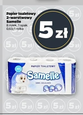 Papier toaletowy 2-warstwowy Samelle 8-pak promocja w Netto