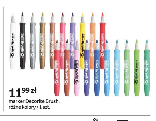 Marker Decorite Brush promocja w Empik