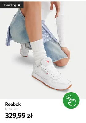 Sneakersy Reebok promocja w eobuwie.pl
