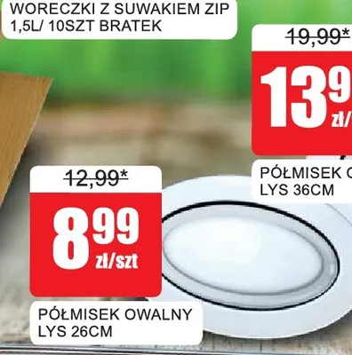 Półmisek owalny Lys 26 cm promocja w Bingo