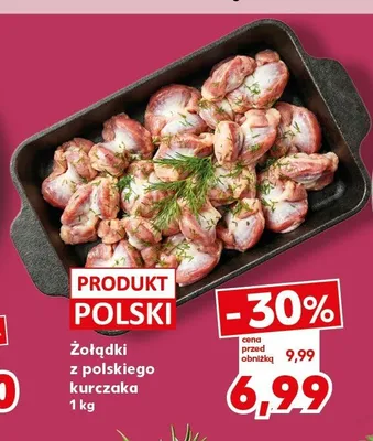 Żołądki z polskiego kurczaka promocja w Kaufland