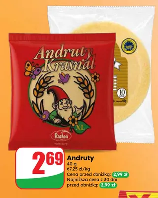 Andruty Krasnal Rachoń promocja w Dino
