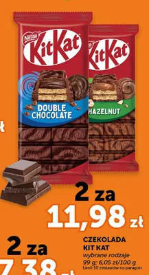 Czekolada wybrane rodzaje promocja w Groszek