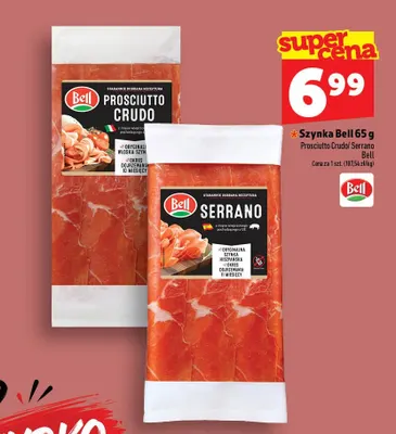 Szynka Bell Serrano promocja w TOPAZ