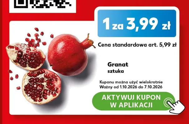 Granat promocja w Kaufland