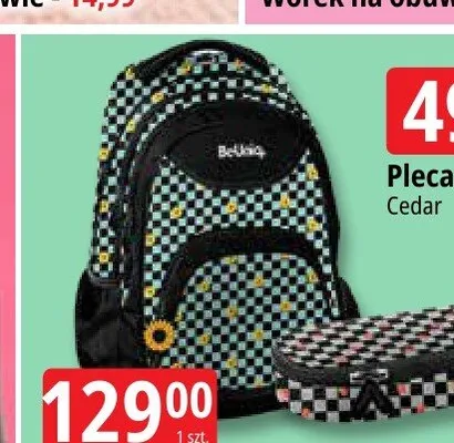 Plecak 2-komorowy Paso promocja w Leclerc