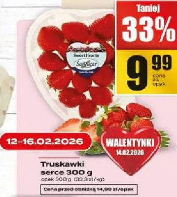 Truskawki serce promocja w Supeco