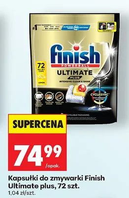 Kapsułki do zmywarki Ultimate plus promocja w Biedronka