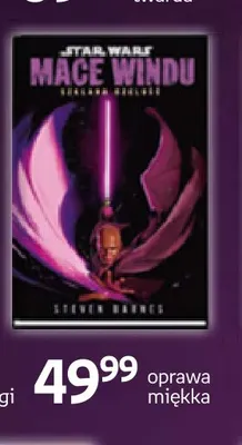 Książka Star Wars Mace Windu Steven Barnes oprawa miękka promocja w Empik