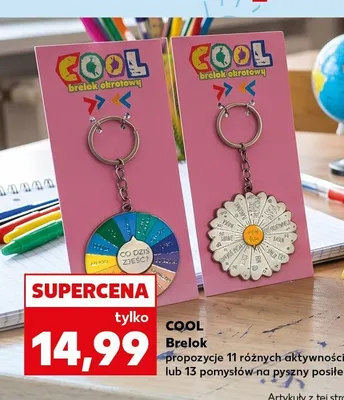 Brelok obrotowy COOL promocja w Kaufland