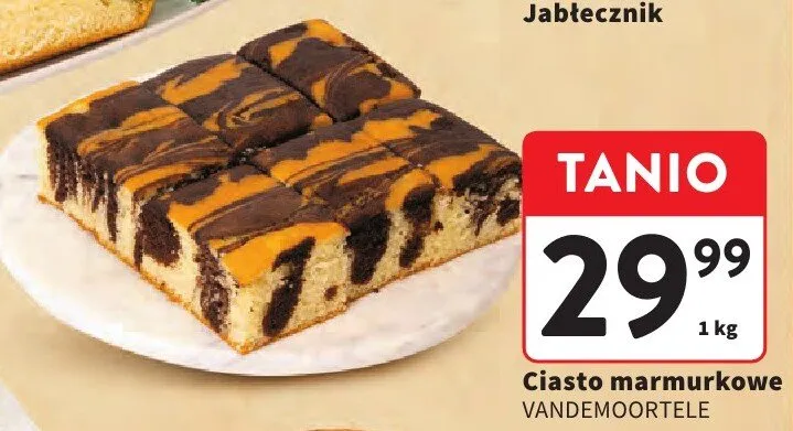 Ciasto marmurkowe promocja w Intermarche