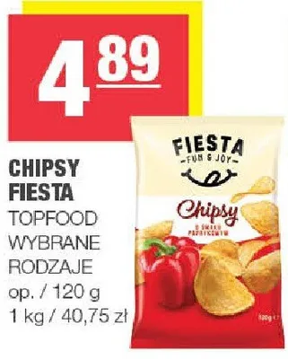 Chipsy wybrane rodzaje promocja w SPAR