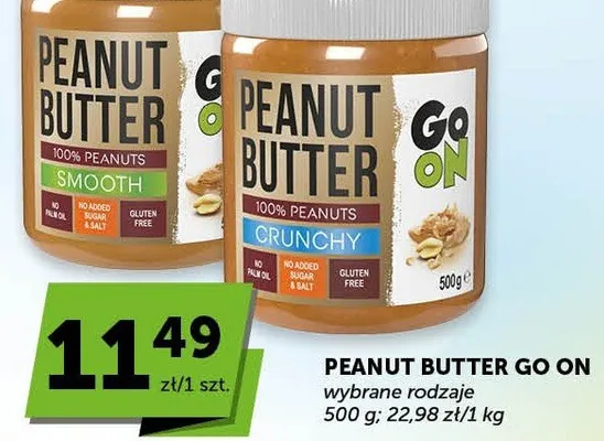 Masło orzechowe smooth crunchy promocja w ABC