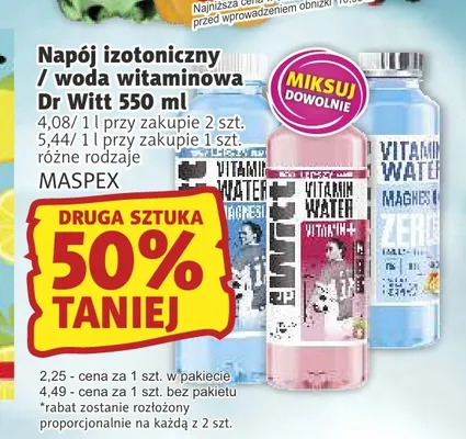 Napój izotoniczny Dr Witt promocja w Prim Market