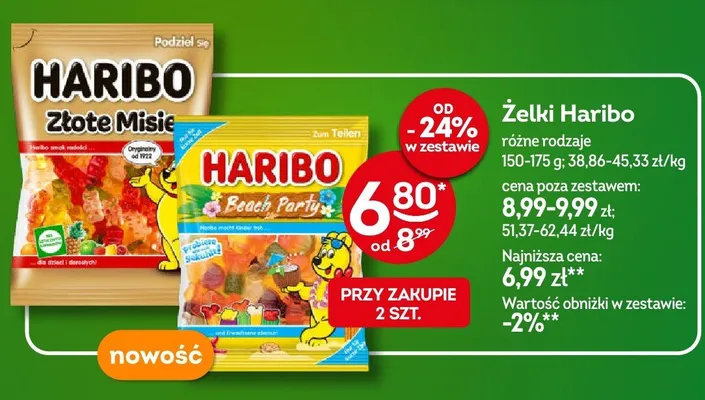 Żelki Haribo Beach Party promocja w Żabka