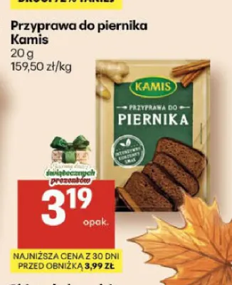 Przyprawa do piernika Kamis promocja w Delikatesy Centrum