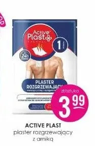 Plaster rozgrzewający z arniką Active Plast promocja w Drogerie Jasmin