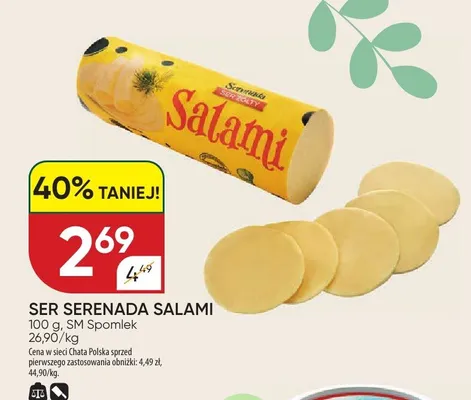 Ser Serenada Salami promocja w Chata Polska
