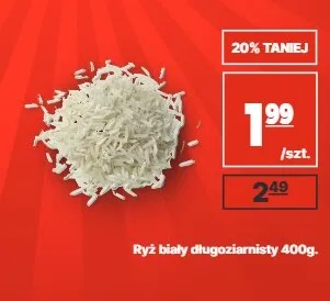Ryż biały długoziarnisty promocja w API Market