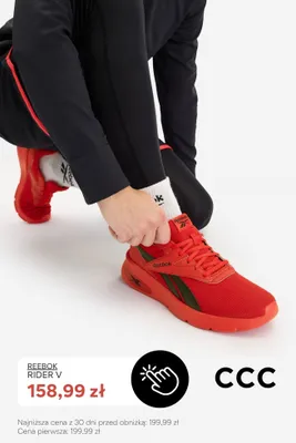 Buty sportowe Reebok Rider V promocja w CCC