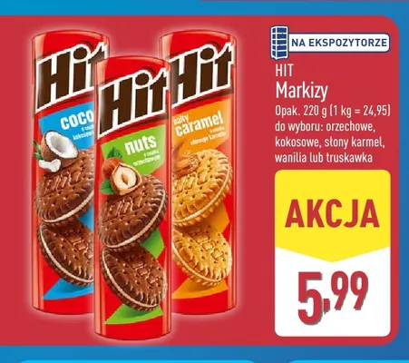 Markizy Hit słony karmel promocja w Aldi