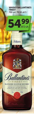 Whisky Ballantine's Finest promocja w ABC