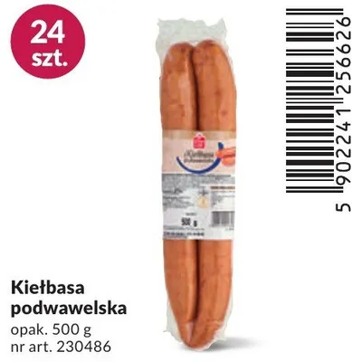 Kiełbasa podwawelska promocja w Makro