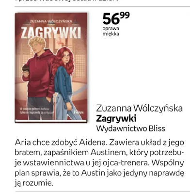 Książka Zagrywki promocja w Empik