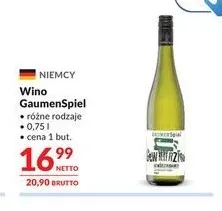 Wino GaumenSpiel promocja w Makro