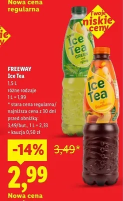 Ice Tea Freeway promocja w Lidl