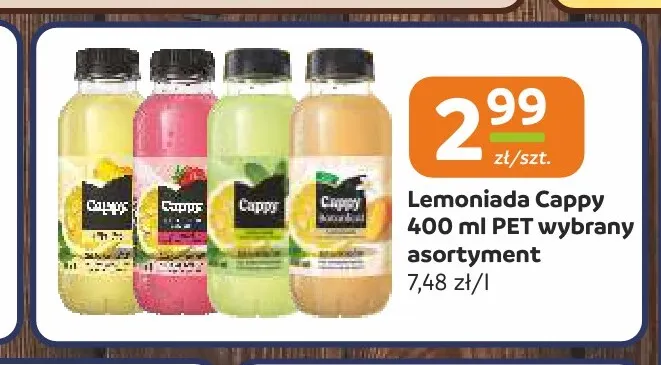 Lemoniada Cappy promocja w Gama