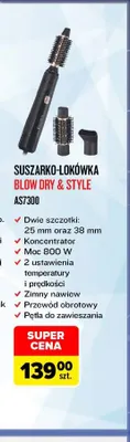 Suszarko-lokówka Blow Dry & Style AS7300 Remington promocja w Carrefour