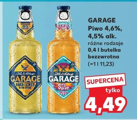Piwo 4,6%, 4,5% alk. Lager, Radler promocja w Kaufland