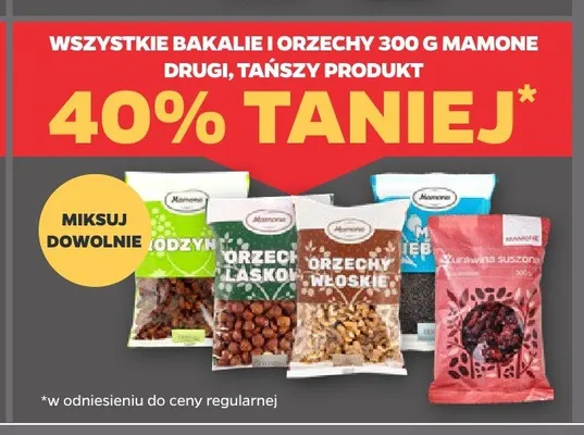 Orzechy włoskie Mamone promocja w Netto