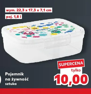 Pojemnik na żywność 1,8 l promocja w Kaufland