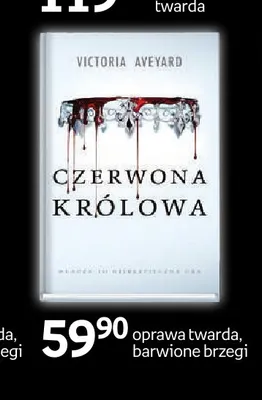 Książka Czerwona Królowa Victoria Aveyard promocja w Empik