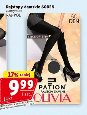Rajstopy damskie 60DEN Olivia Raj-Pol promocja w Prim Market