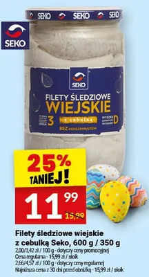 Filety śledziowe wiejskie z cebulką promocja w Twój Market