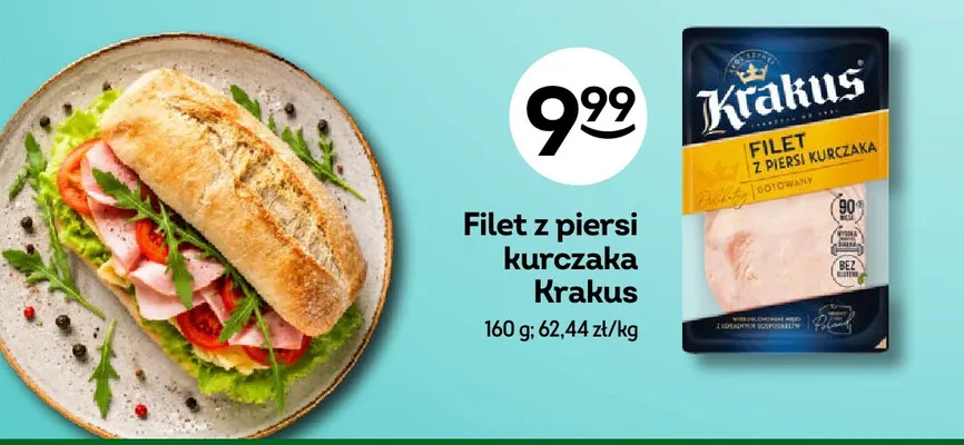 Filet z piersi kurczaka Krakus promocja w Żabka