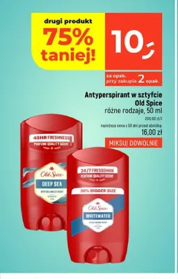 Antyperspirant w sztyfcie Old Spice Deep Sea promocja w Dealz