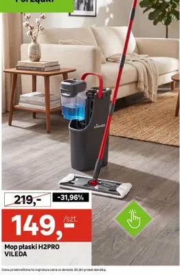 Mop płaski H2PRO promocja w Leroy Merlin