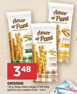 Grissini Hosta promocja w Stokrotka