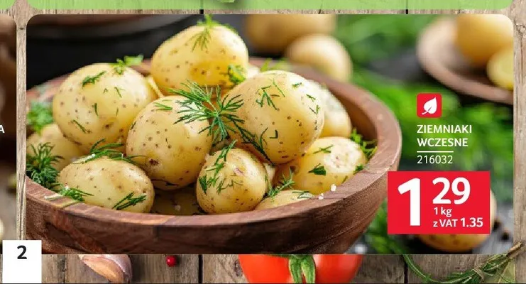 Ziemniaki wczesne promocja w Selgros